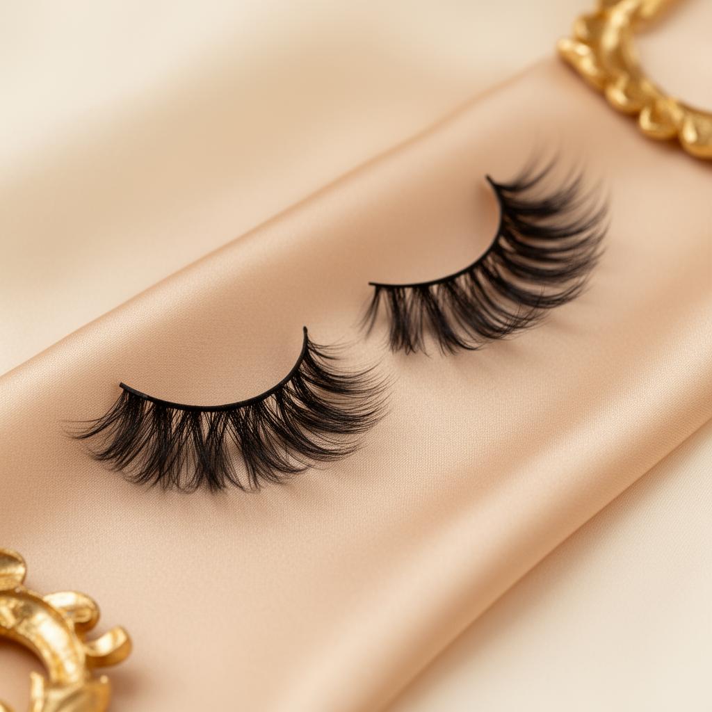 Ethereal Light & Fluffy · Soft Glam false eyelashes by APSARA Beauty